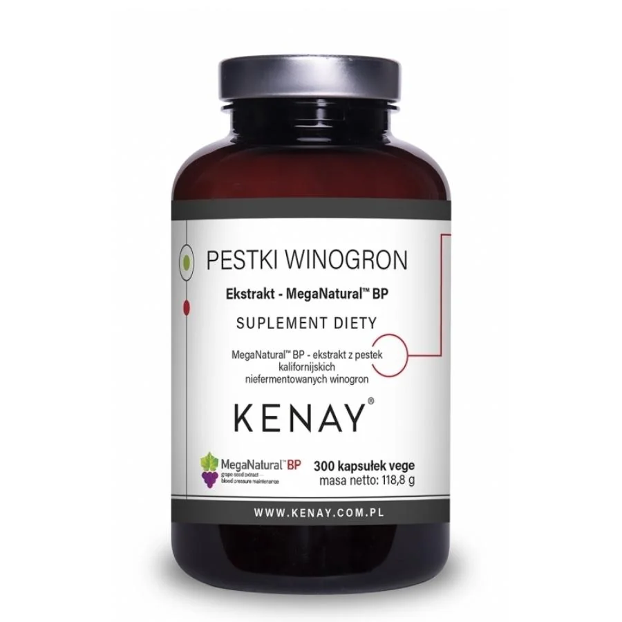 Kenay Extrakt z hroznových jader MegaNatural BP 300 kapslí
