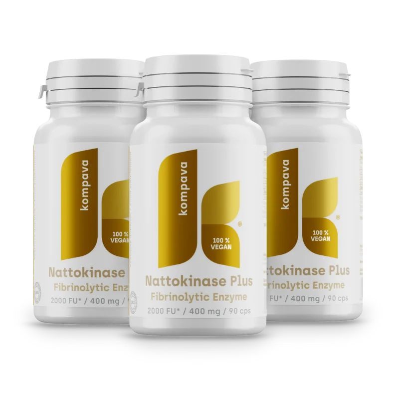 KOMPAVA NATTOKINASE PLUS 400 mg/90 kps