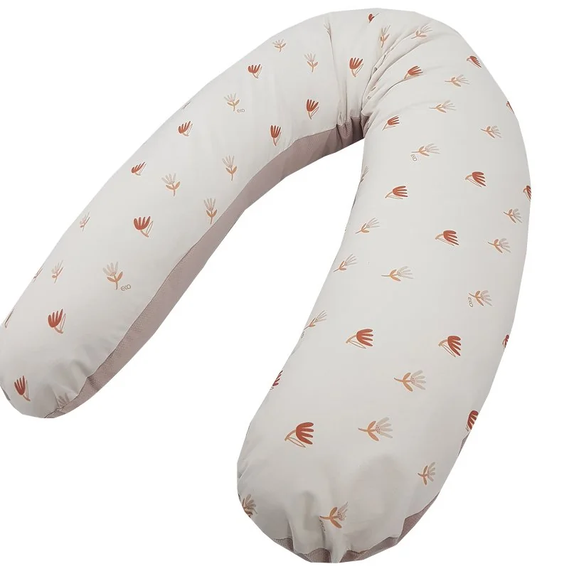 Eko Kojící polštář velvet Beige Meadow 180cm