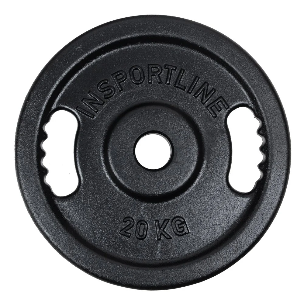 inSPORTline Litinový olympijský kotouč Castblack OL 20 kg 50mm