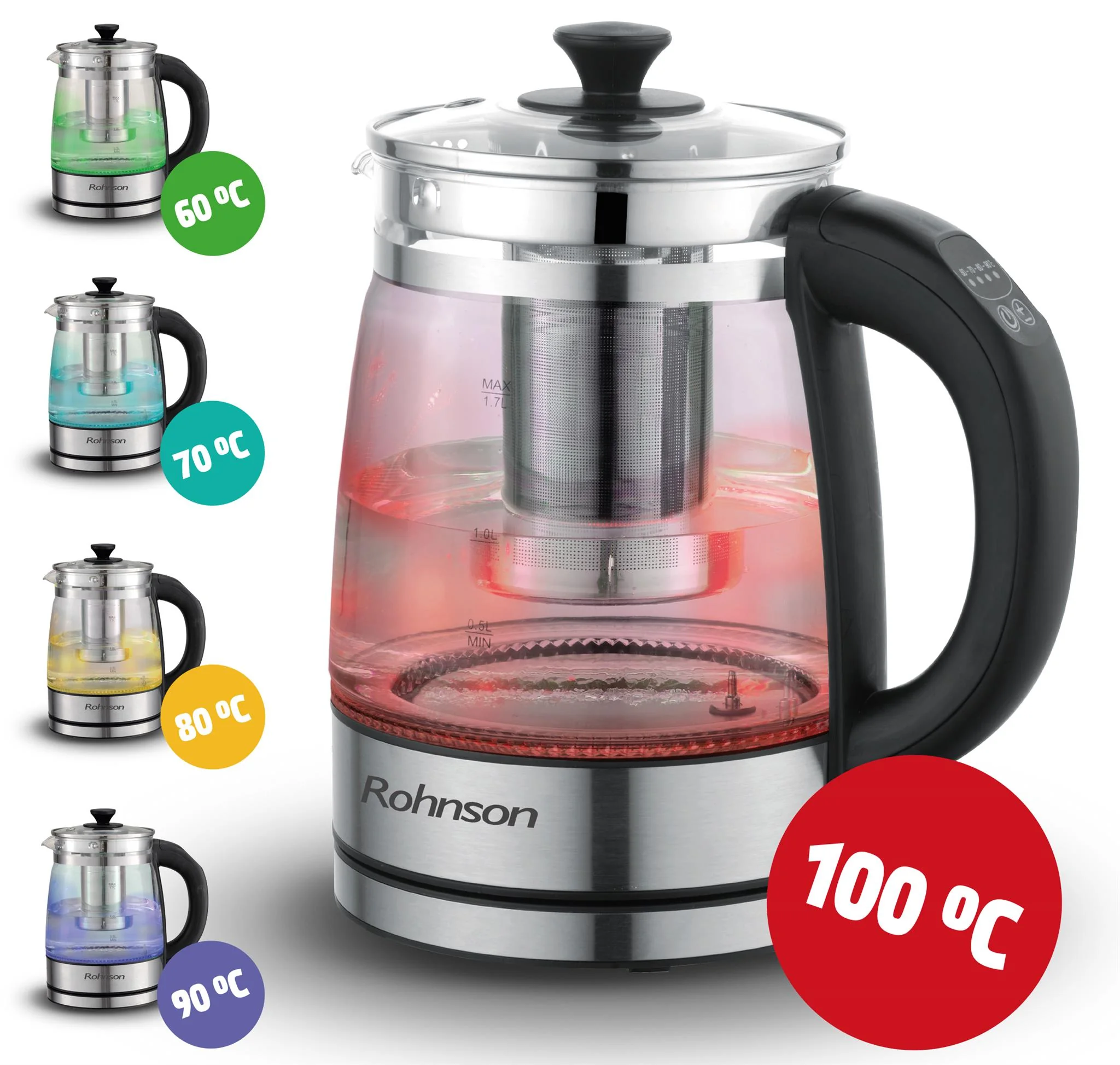 Rohnson Rychlovarná konvice R-7610