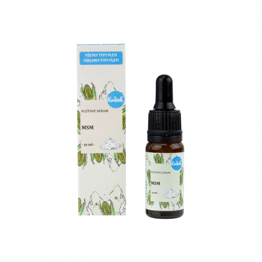 Kvitok Pleťové sérum - MSM (10 ml)