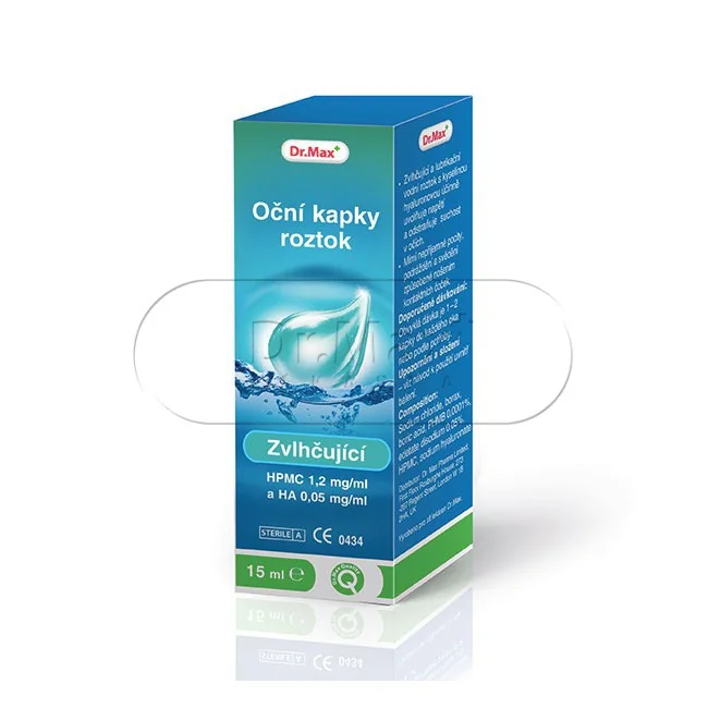 Dr. Max Oční kapky roztok Zvlhčující 15ml
