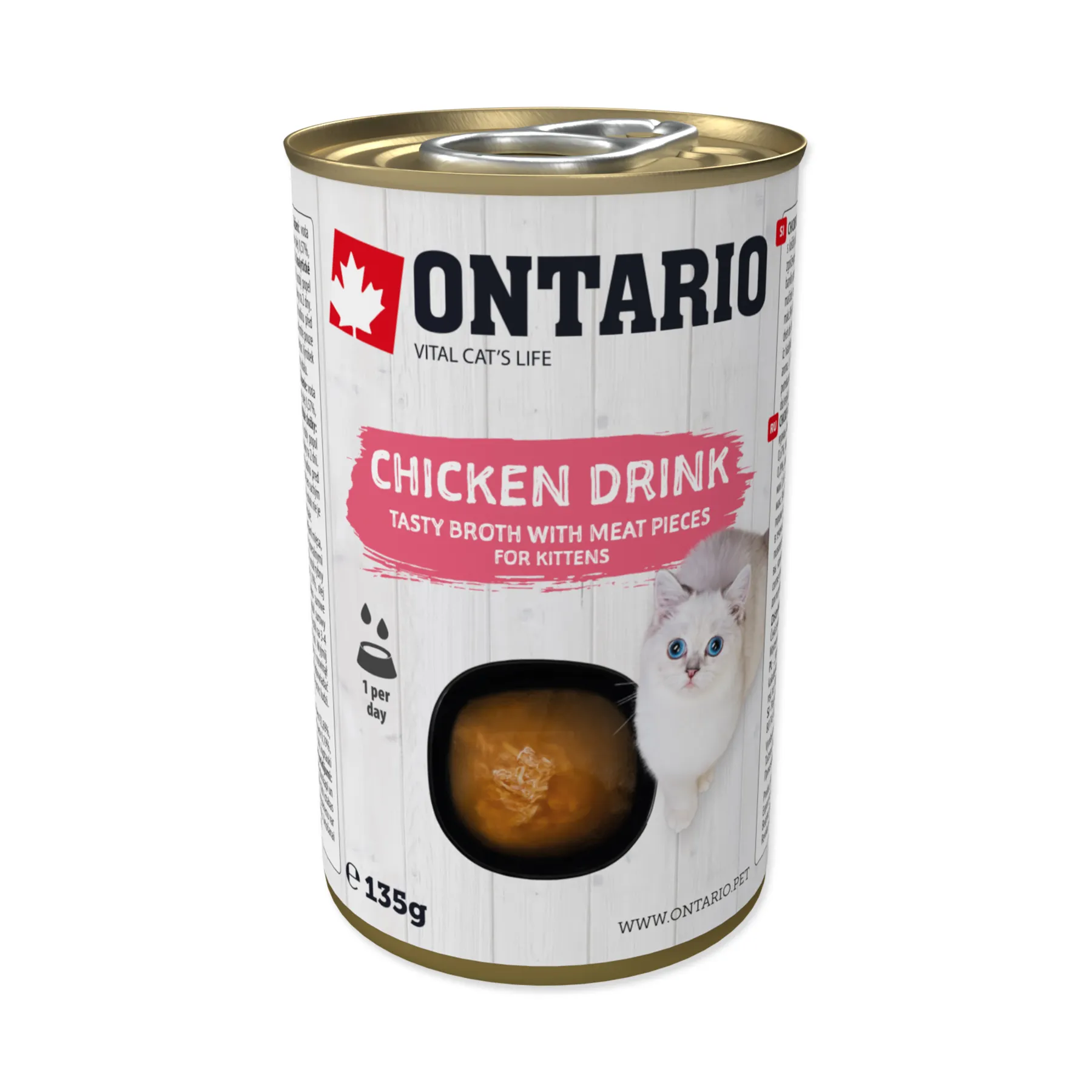 Ontario Kitten Drink kuřecí 135 g