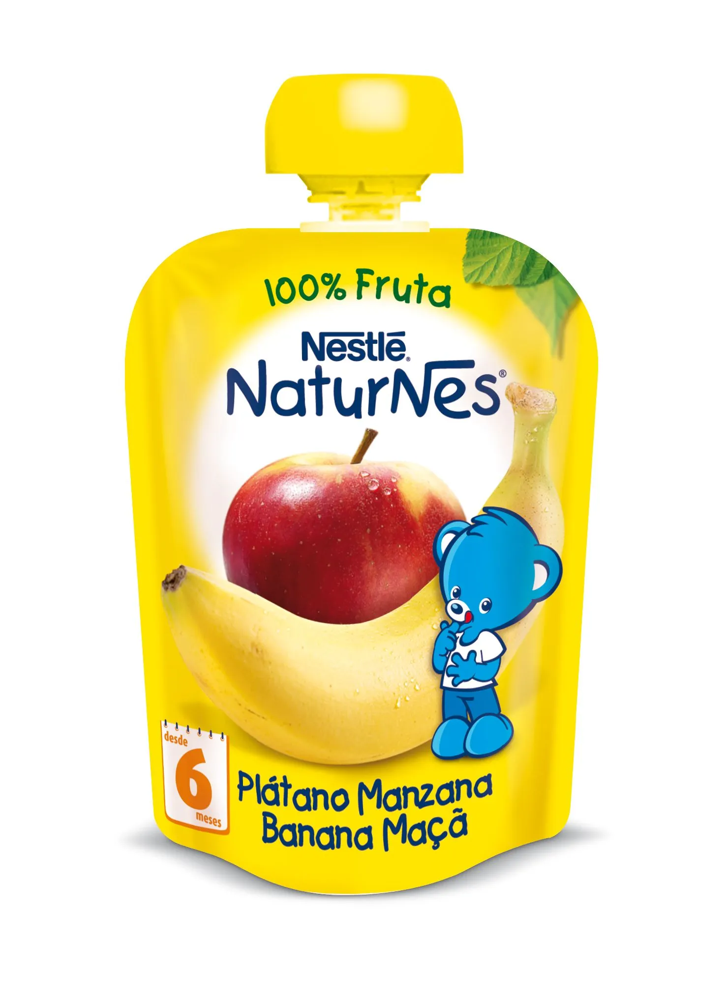 NESTLE NATURNES Banán Jablko 90g