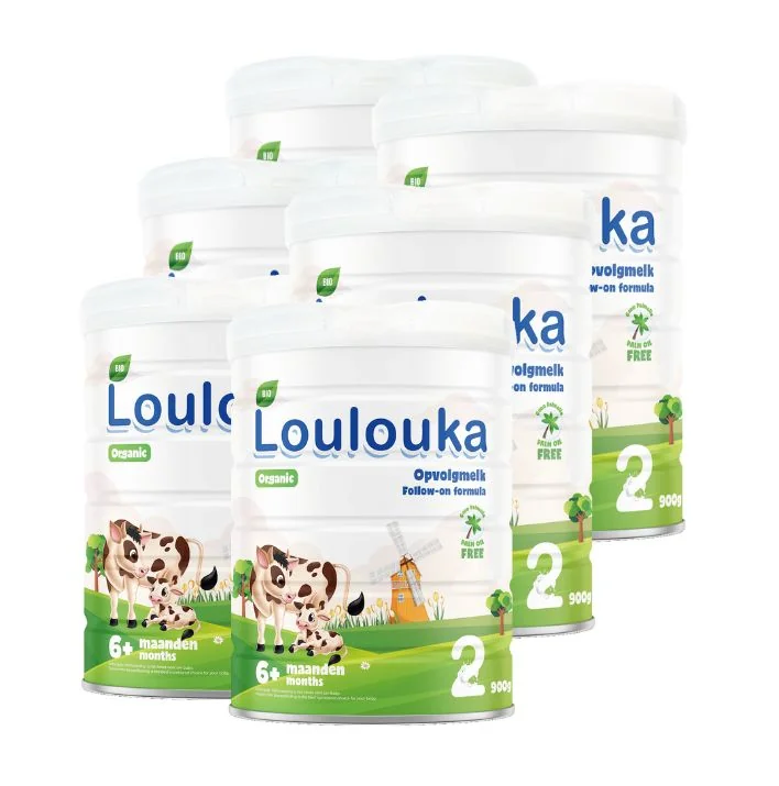 Loulouka 2 BIO Pokračovací kojenecká výživa 6x900 g