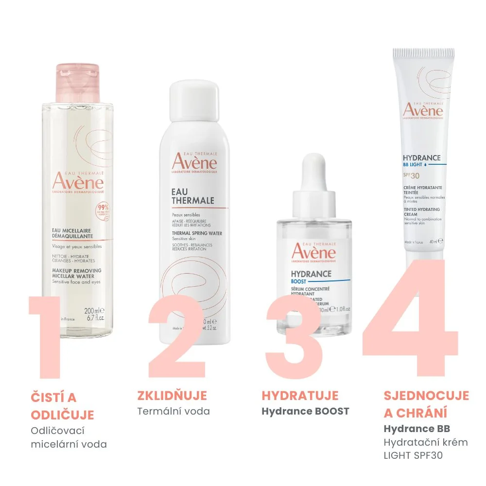 Avène Hydrance BB Výživný tónovací hydratační krém SPF30 40 ml