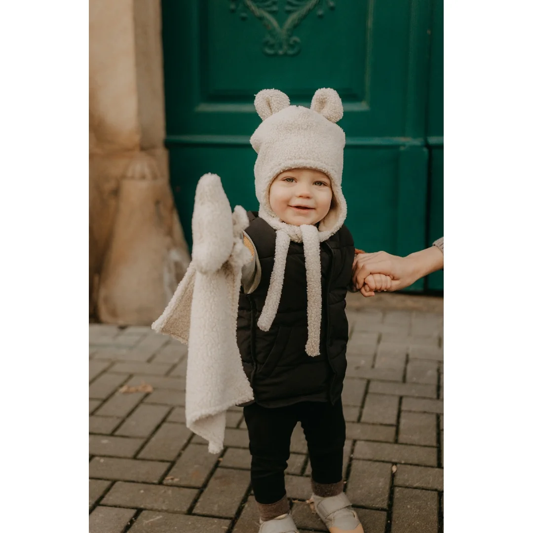 T-tomi Cap TEDDY Cream (9-12 měsíců) 