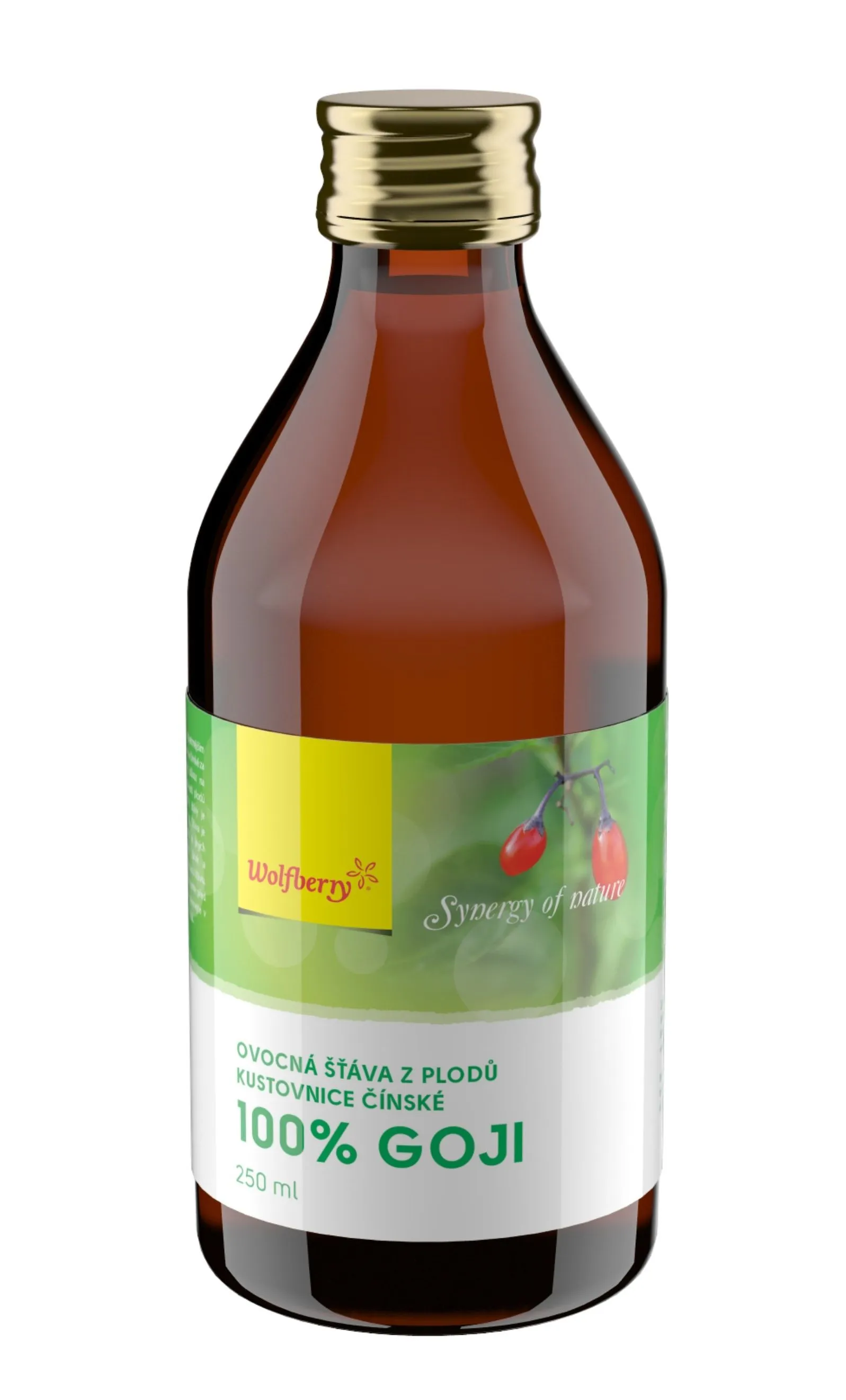 Wolfberry Wolfberry Kustovnice čínská 100% šťáva 250 ml