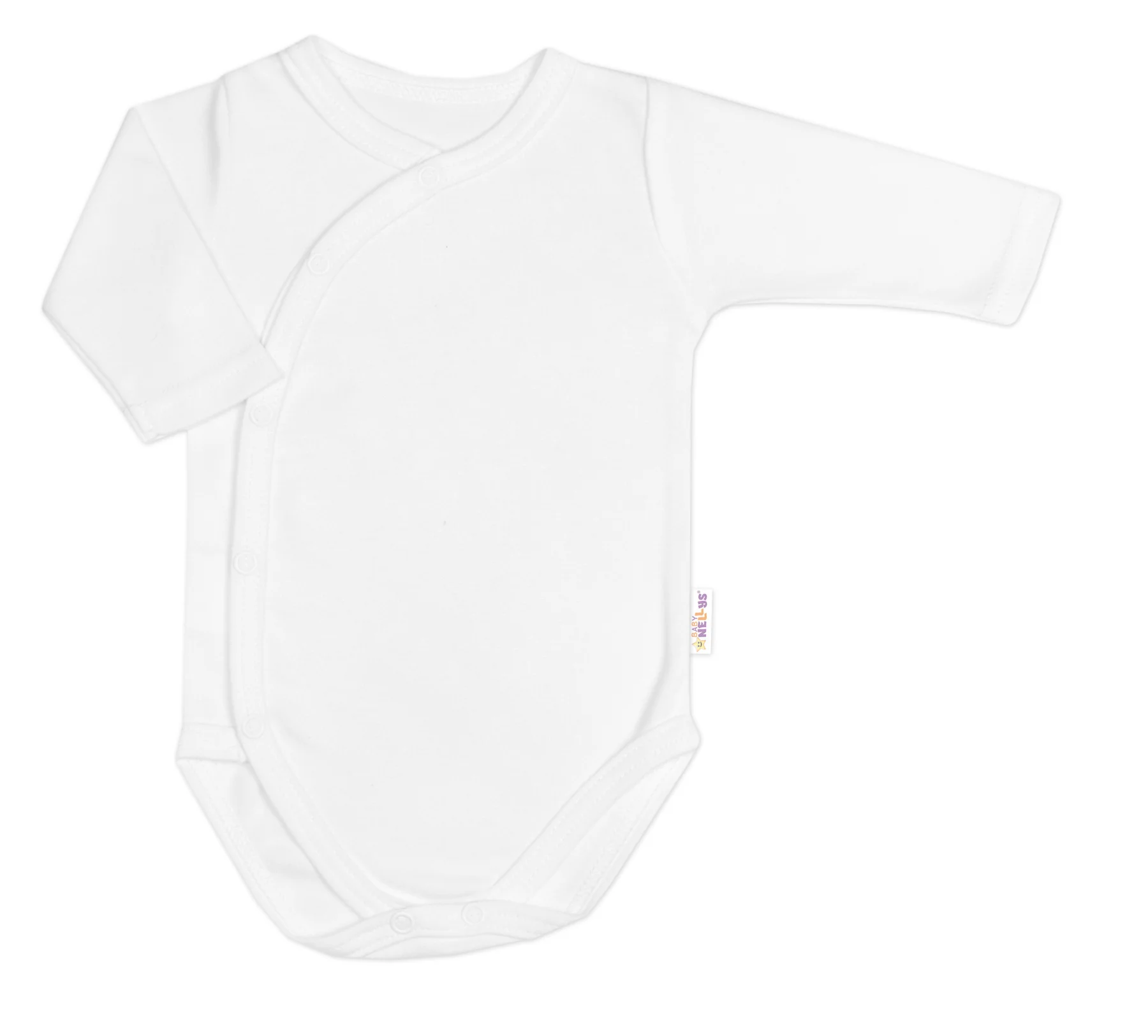 Baby Nellys 5D Bavlněná souprava pro miminko do porodnice Nature, bílá, 62