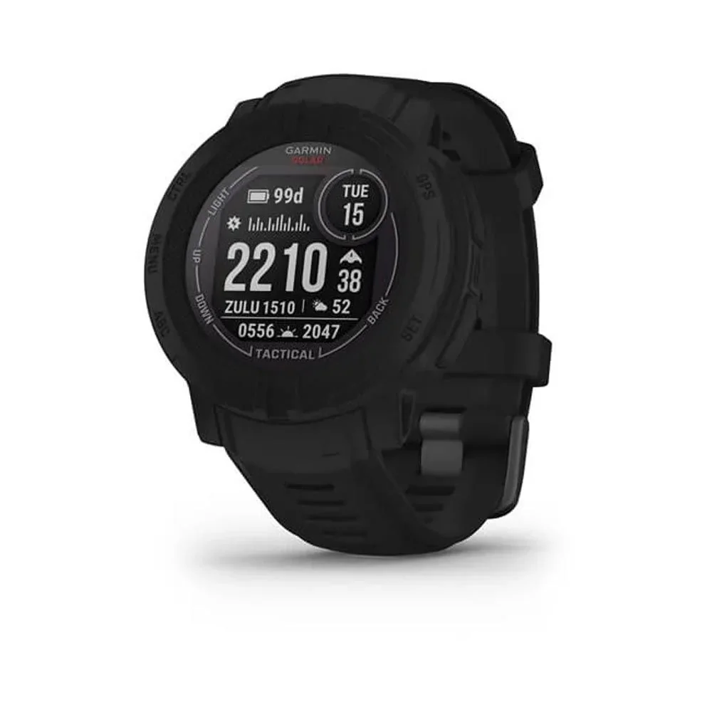Garmin Instinct 2 Solar Tactical chytré hodinky Black