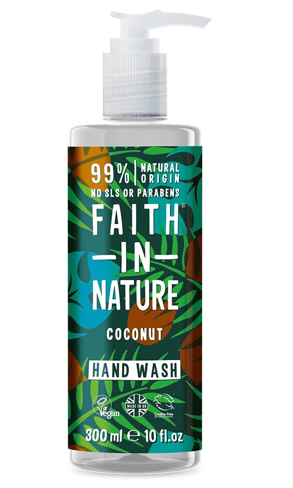 Faith in Nature Tekuté mýdlo s kokosovým olejem 300 ml