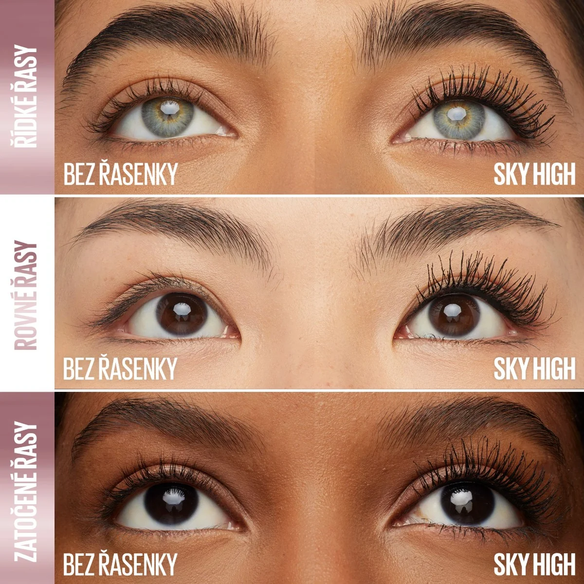 Maybelline Lash Sensational Sky High černá řasenka 6 ml