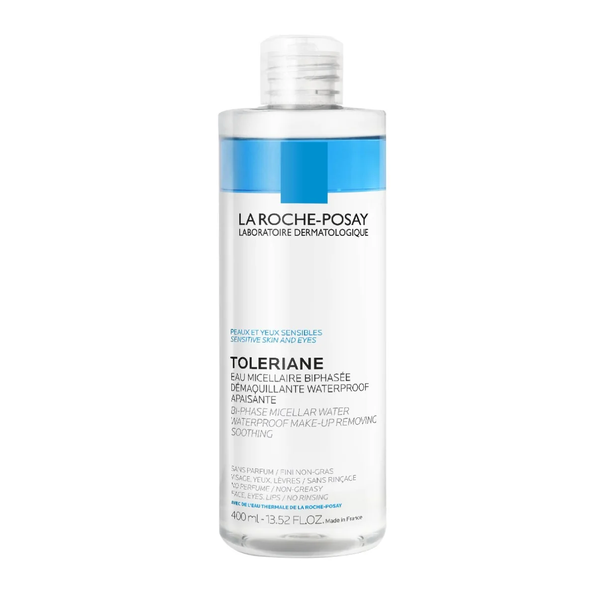 La Roche-Posay Tolériane dvoufázová micelární voda s olejem 400 ml