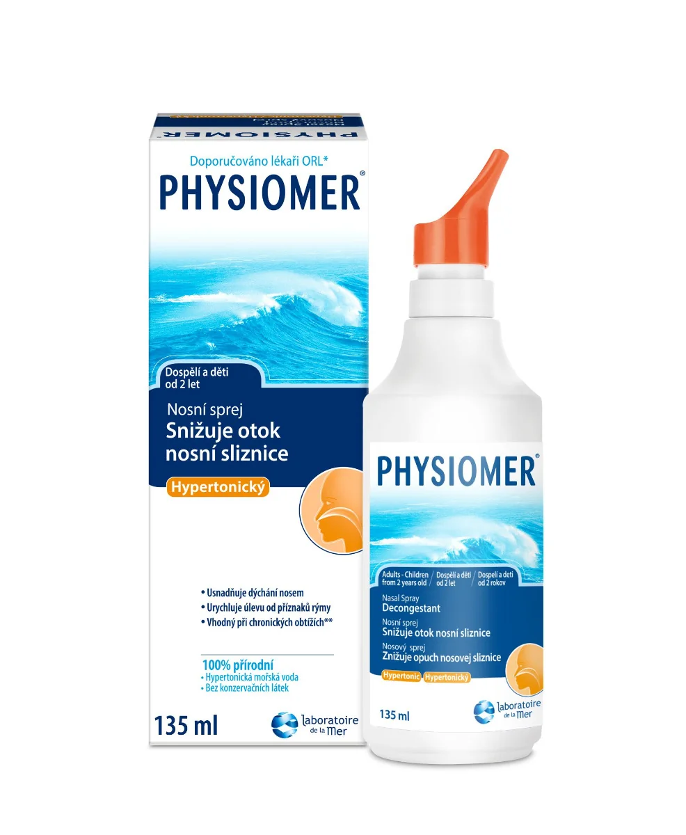 Physiomer Hypertonický nosní sprej 135 ml