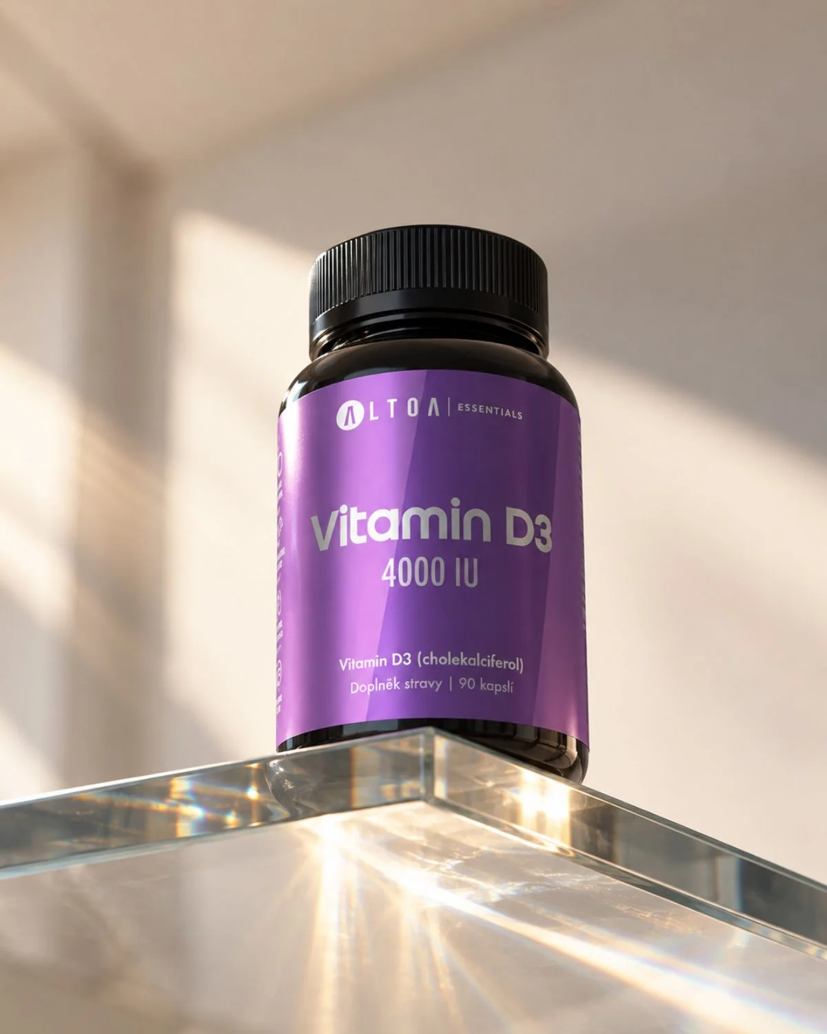 Altoa Essentials Vitamin D3 4000 IU 90 kapslí