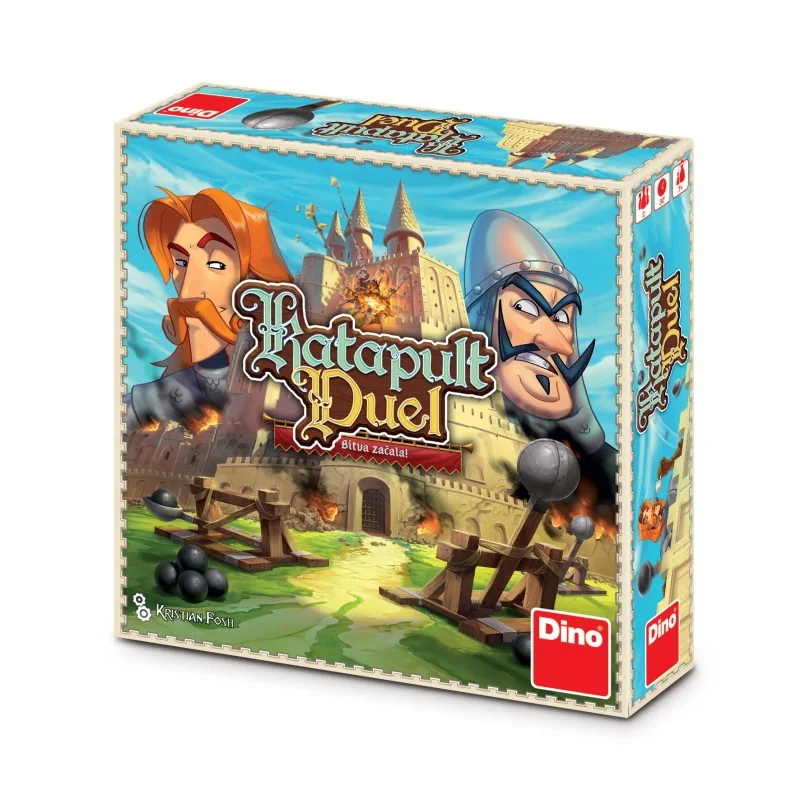 Dino Katapult duel - dětská hra