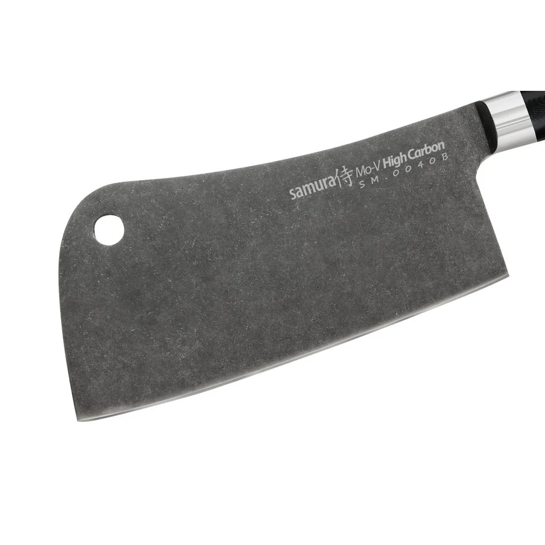 Samura MO-V Stonewash Kuchyňský nůž sekáček 18 cm (SM-0040B)
