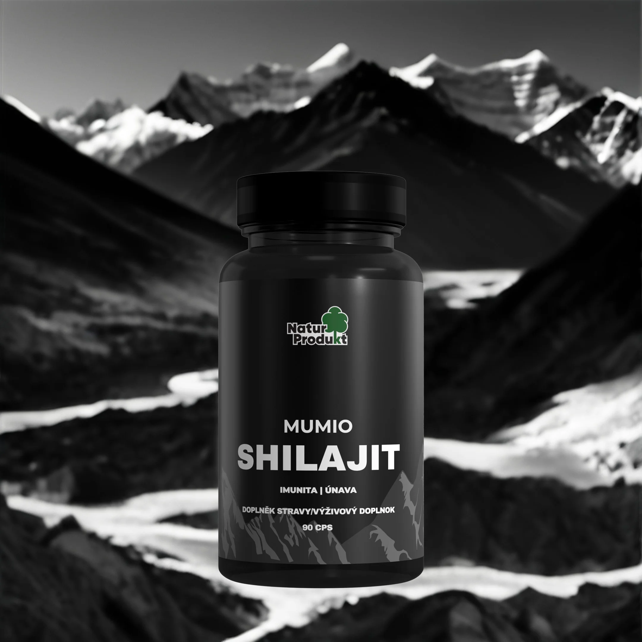 Naturprodukt Mumio Shilajit 90 kapslí