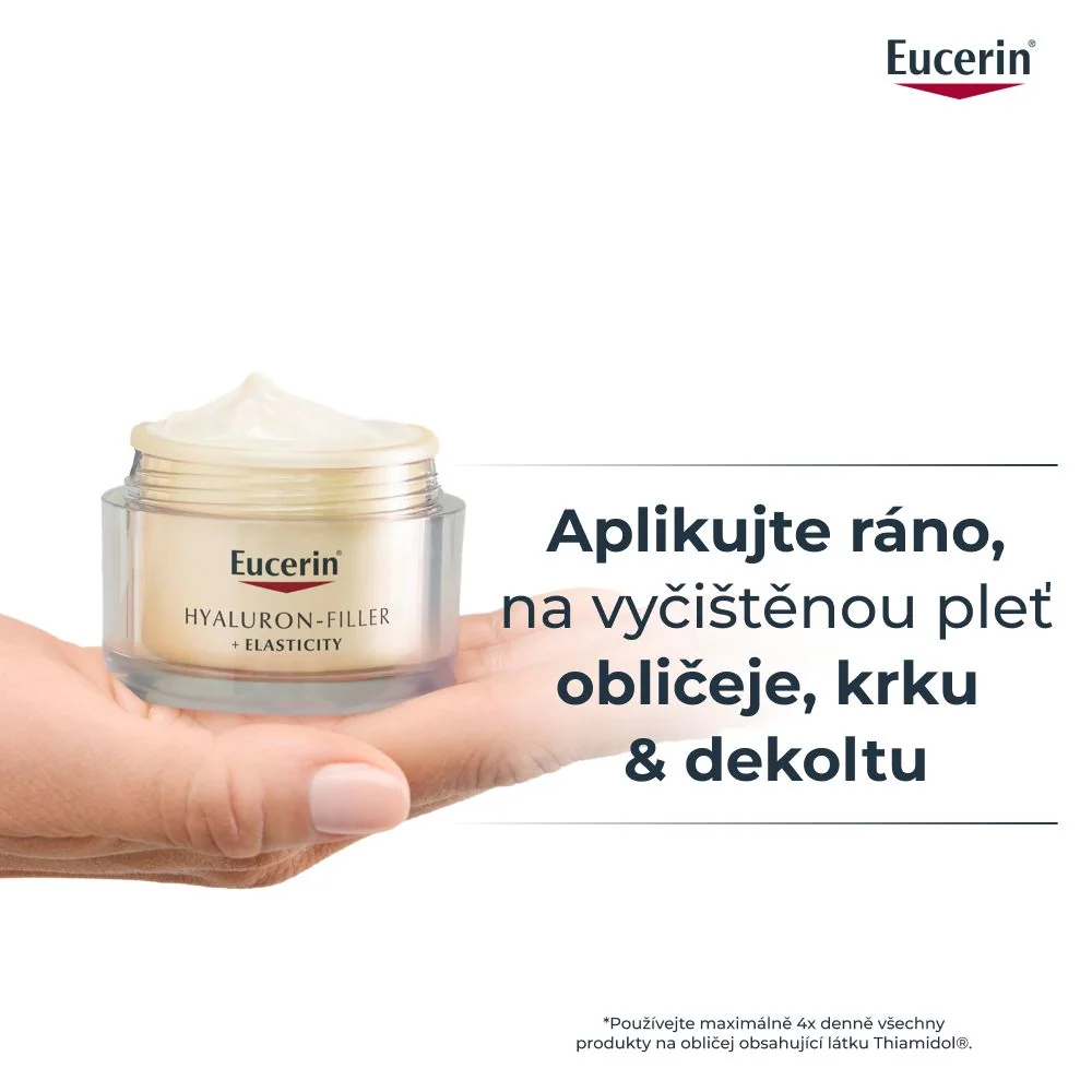 Eucerin Hyaluron-Filler + Elasticity SPF15 denní krém 50 ml