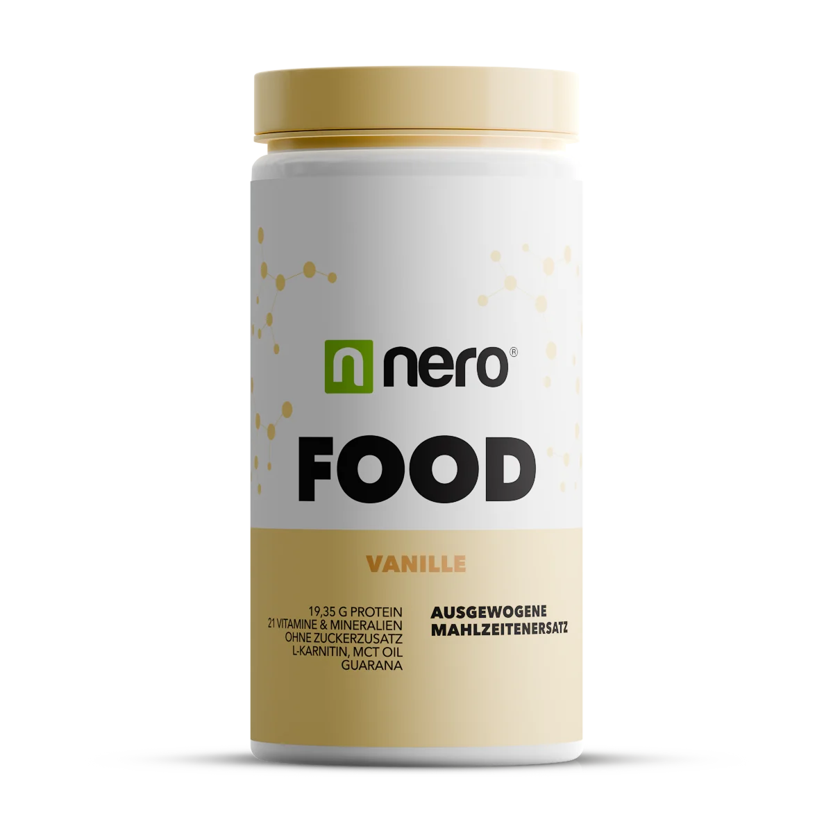 NERO FOOD Vanilka Náhrada stravy 600 g