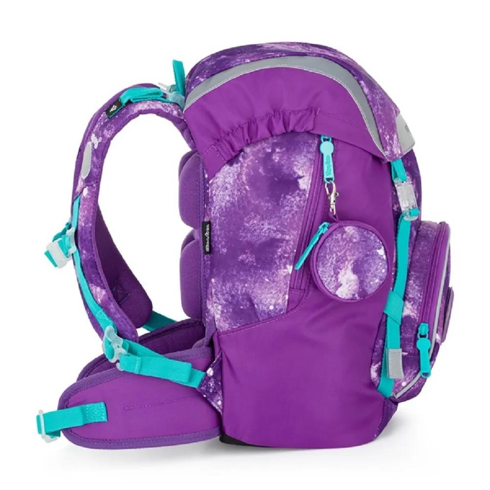 Oxybag OXY SKY - školní set Monster 4 ks: batoh, penál, sáček, placky batoh, penál, sáček