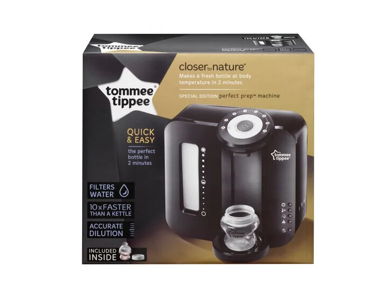 Tommee Tippee Perfect Prep Black přístroj na přípravu kojeneckého mléka