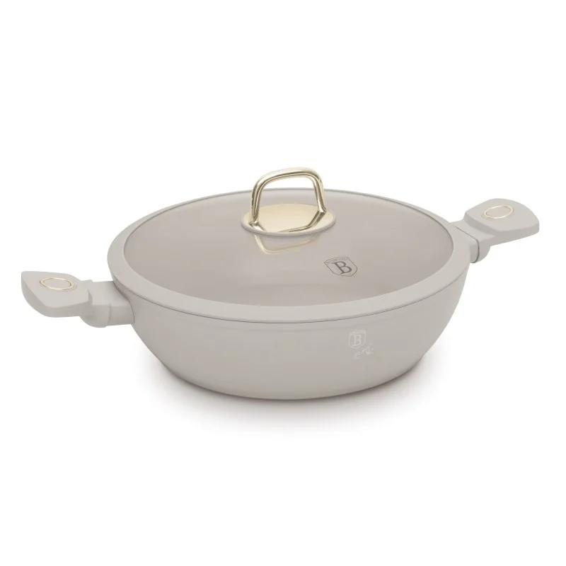 Berlingerhaus Pánev s titanovým povrchem a poklicí 28 cm Sahara Collection