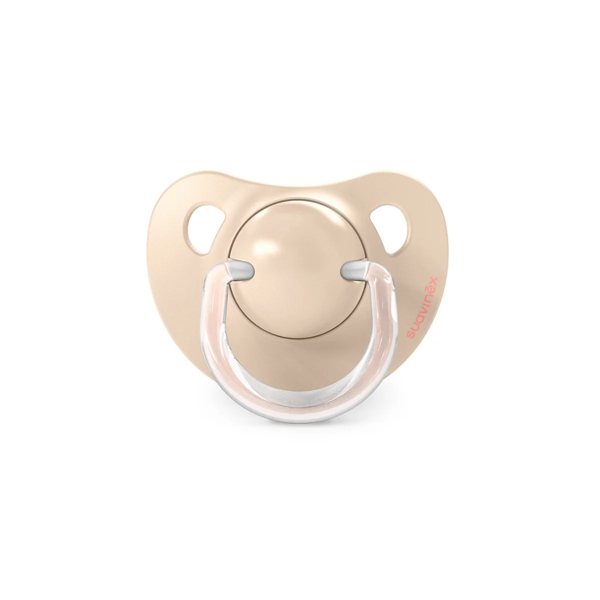 Suavinex Dudlík anatomický silikonový WILD 6-18m 2 ks růžový