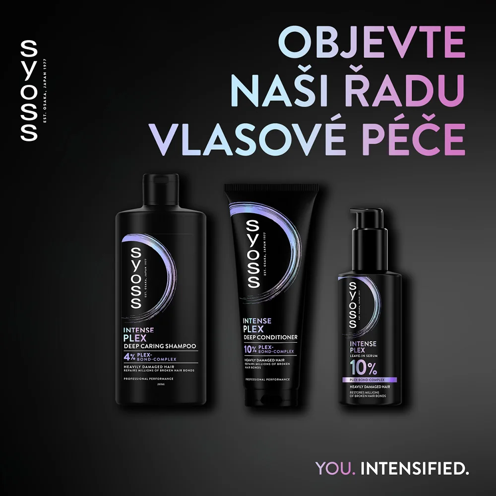 Syoss Intense Plex šampon pro silně poškozené vlasy 440 ml