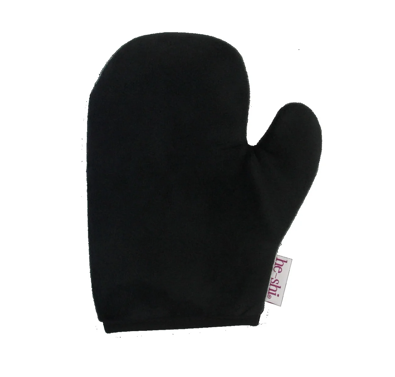 he-shi Luxury Velvet Tanning Mitt rukavice pro aplikaci samoopalovacích přípravků 1 ks
