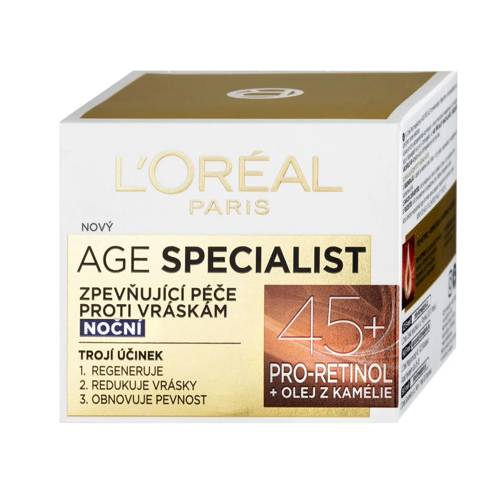 Loréal Paris Age Specialist 45+ noční krém proti vráskám 50 ml