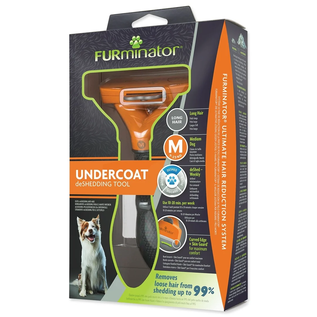 FURminator Hřeben dlouhá srst M 9-23kg