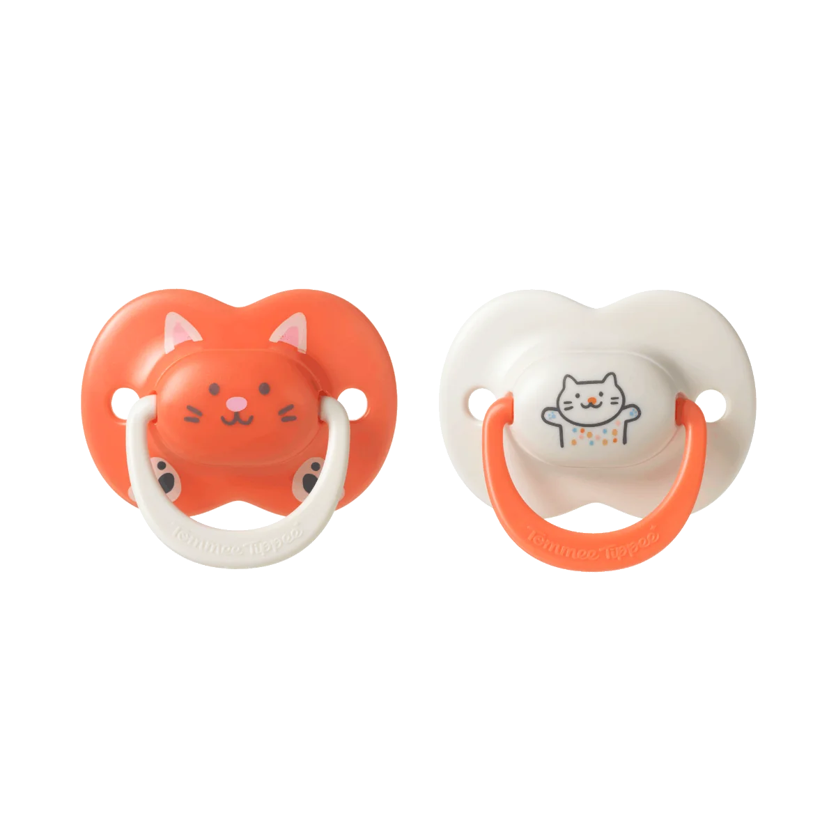 Tommee Tippee Silikonový dudlík Ultimate Fit Deco Girl 18-36m 2 ks více barevných variant