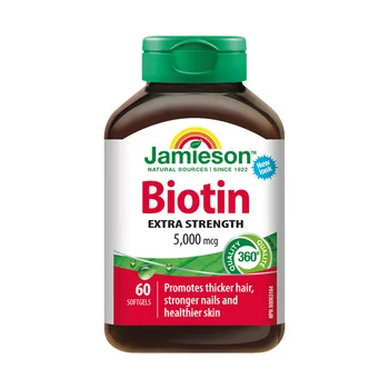 Jamieson Biotin 5000 mcg 60 kapslí