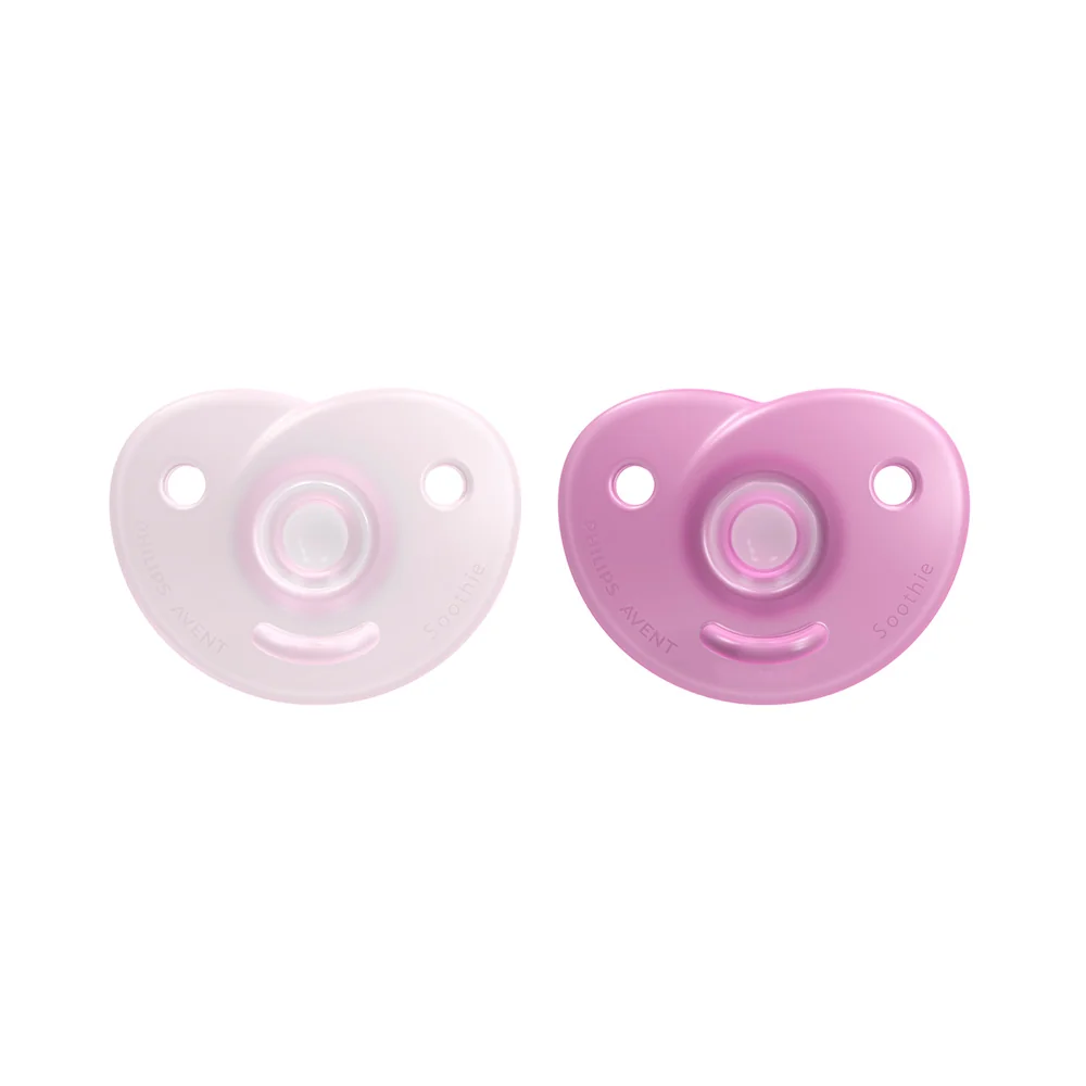 Philips Avent Šidítko Soothie 0–6m dívka 2 ks
