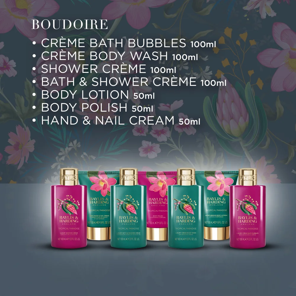 Baylis & Harding Boudoire Sada péče o tělo Tropical Paradise 7 ks