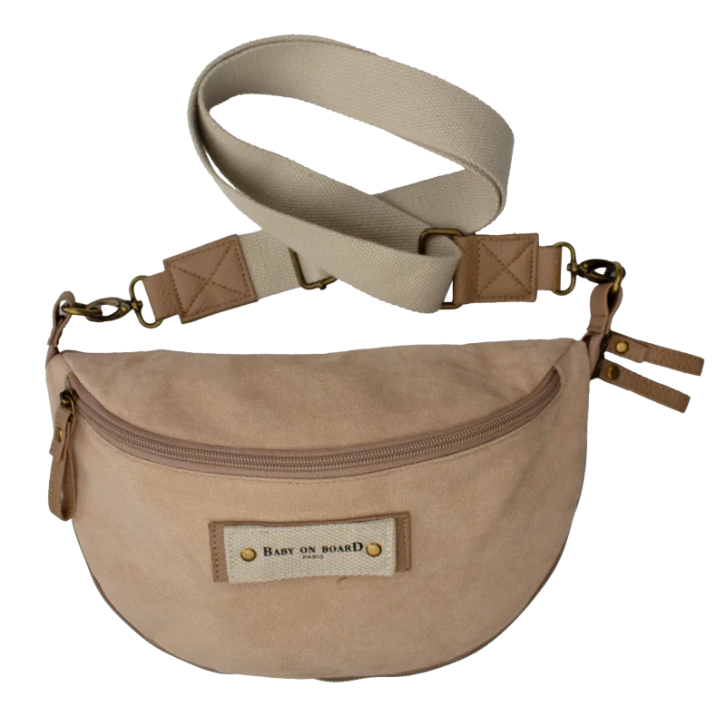 BABY ON BOARD přebalovací Crossbody taška Armelle Natural
