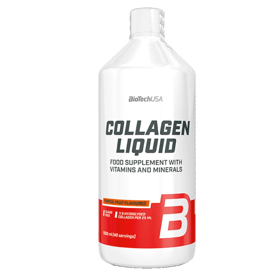 BioTech USA Collagen Liquid 1000ml - tropické ovoce