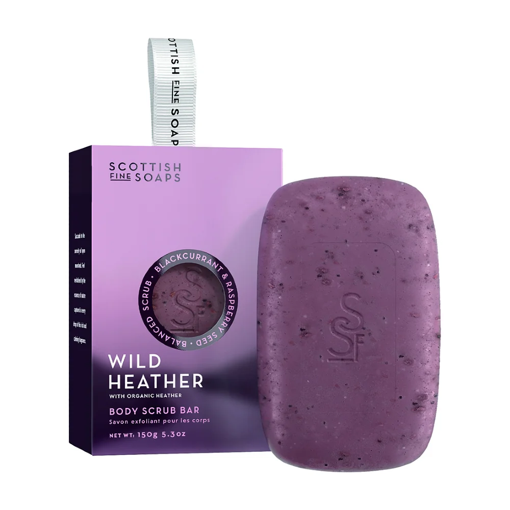 Scottish Fine Soaps Wild Heather Exfoliační mýdlo 150 g