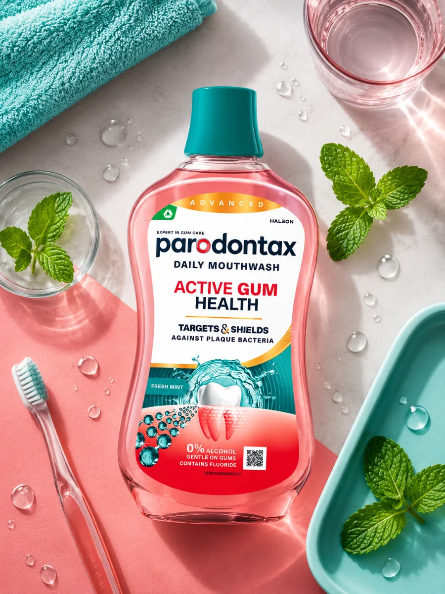 Parodontax Active Gum Health Fresh Mint ústní voda 500 ml