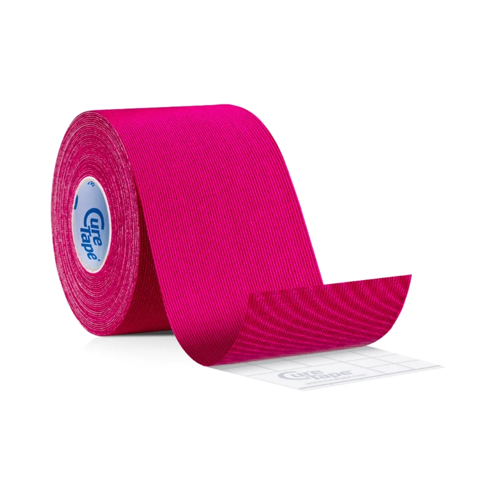 CureTape Classic 5 cm x 5 m kineziologický tejp růžový