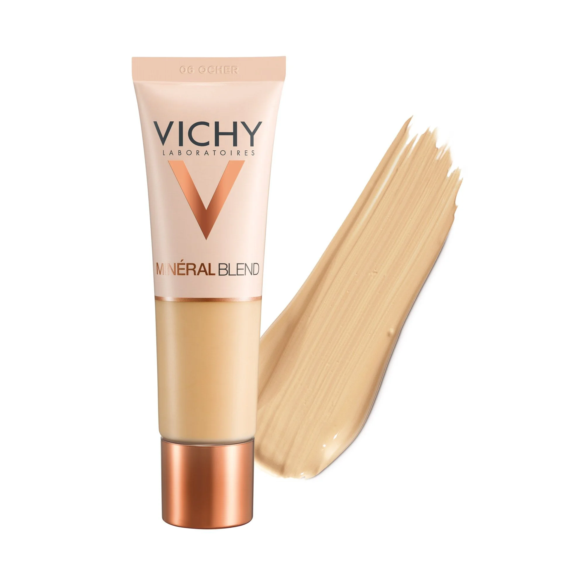 Vichy Minéral Blend odstín 06 Ocher hydratační make-up 30 ml