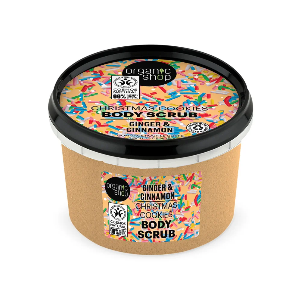 Organic Shop Vánoční cukroví tělový peeling 250 ml