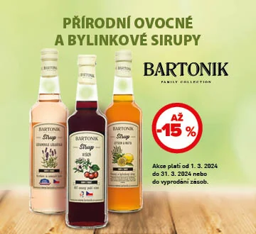 Bartonik sleva 15% (březen 2024)