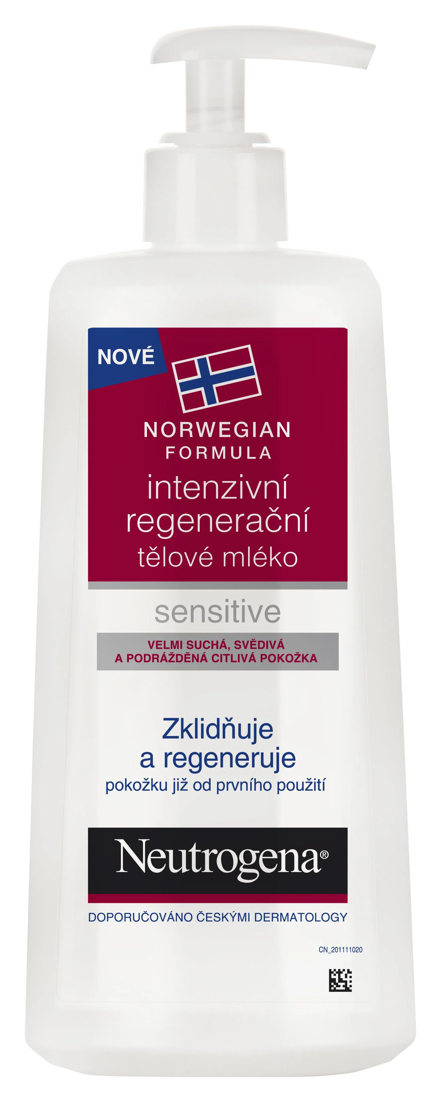 Neutrogena tělové mléko intenzivní Sensitive 250 ml