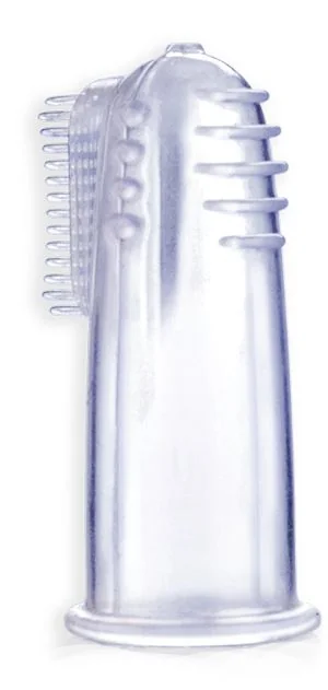 NUBY Zubní gel s citroganixem 20 g + kartáček na prst 4m+