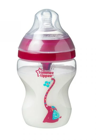 Tommee Tippee Kojenecká lahev ADVANCED ANTI-COLIC Pomalý průtok 0m+ 260 ml 1 ks fialová