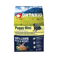 Ontario Puppy Mini Lamb&Rice
