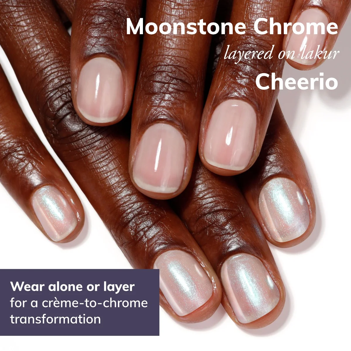 Londontown lakur Moonstone Chrome Topper lak na nehty 12 ml